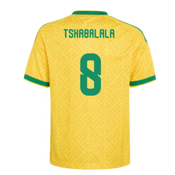2026-2027 South Africa Home Shirt (Kids) (Tshabalala 8)-SoccerKits Hub | Buy Soccer Jerseys Online